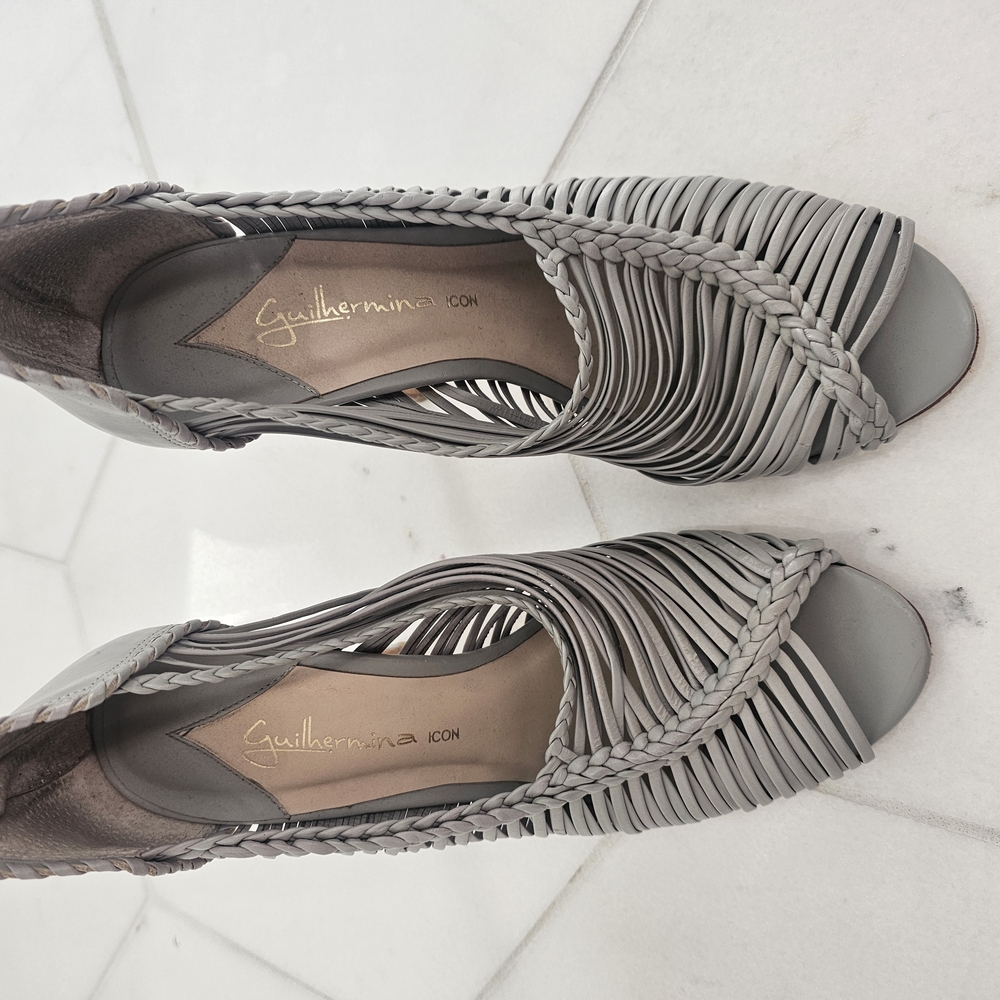 Women's Gray Woven Shoes